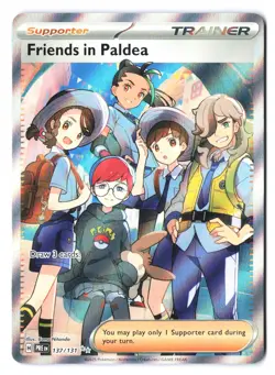 Friends in Paldea 137/131 - Pokemon Prismatic Evolutions Full Art Ultra Rare NM - Image 1