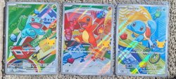 Pokemon TCG First Partner Illustration Collection 1st Generation Kanto Starters - Image 1
