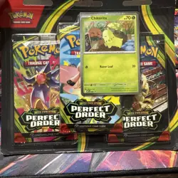 Pokemon Mega Evolution Perfect Order 3-Pack Blister and Mega Evolutions Blister! - Image 3