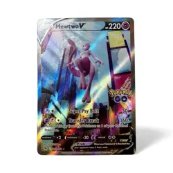 Mewtwo V (Alternate Full Art) 072/078 Pokemon GO Holo - Image 1