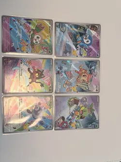 Pokemon First Partner Illustration Collection Series 1 Gen 4 & 7 Starters! - Image 1