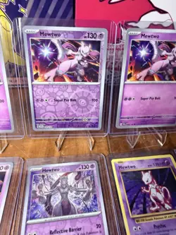 Pokemon TCG MEWTWO ESPEON MIMIKYU LOT OF 12 Holo Sir IR Mega Vmax Ex Full Art - Image 3
