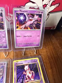 Pokemon TCG MEWTWO ESPEON MIMIKYU LOT OF 12 Holo Sir IR Mega Vmax Ex Full Art - Image 4
