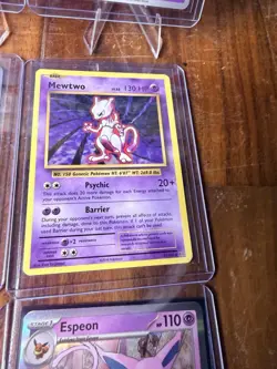 Pokemon TCG MEWTWO ESPEON MIMIKYU LOT OF 12 Holo Sir IR Mega Vmax Ex Full Art - Image 5