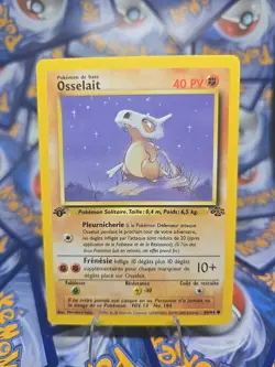 Vintage Pokemon French1st Edition Cubone(Osselait) Jungle 50/64 NM - Image 1