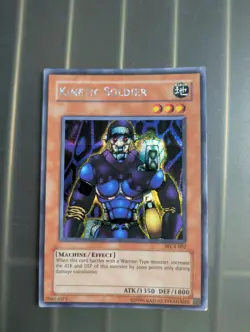 Yugioh Kinetic Soldier WC4-002 Parallel Rare Promo NM - Image 1