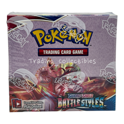 Battle Styles Pokemon Booster Box - Sword & Shield - Factory Sealed with Case - Image 2