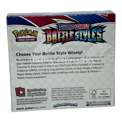 Battle Styles Pokemon Booster Box - Sword & Shield - Factory Sealed with Case - Image 4