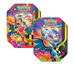 Pokemon Mega Charizard -Set of 2- Tins - Image 2