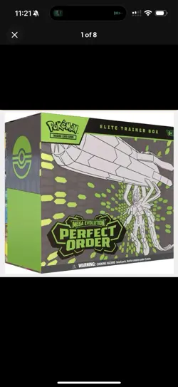 Perfect Order Pokemon Elite Trainer Box ETB - Image 1