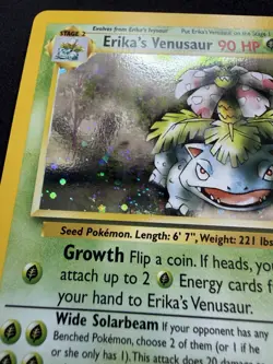 Pokemon TCG Erika's Venusaur Gym Challenge #4 Holo Rare Vintage WOTC - NM- - Image 4
