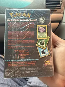 Vintage 2000 Pokemon Team Rocket Devastation Theme Deck Sealed NEW 781624924674 - Image 2