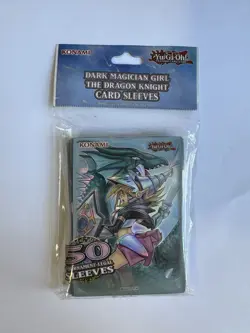 YuGiOh! Card Sleeves Dark Magician 50 Sleeves Brand New & Sealed - Image 1
