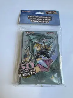 YuGiOh! Card Sleeves Dark Magician 50 Sleeves Brand New & Sealed - Image 2