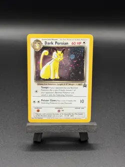 [NM- ] Pokemon TCG Dark Persian #17 WOTC Holo Black Star Promo - Image 1