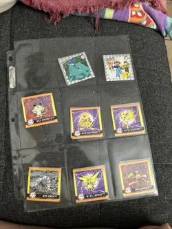 1999 Pokemon Artbox Stickers - Image 1