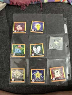 1999 Pokemon Artbox Stickers - Image 2