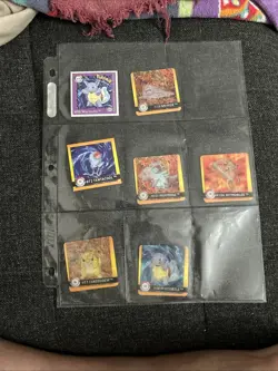 1999 Pokemon Artbox Stickers - Image 3