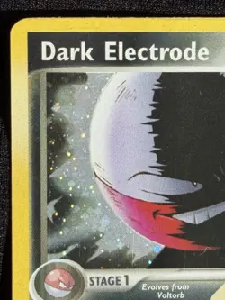Pokemon Dark Electrode 4/109 EX Team Rocket Returns 2004 Holo Rare INK ERROR - Image 3