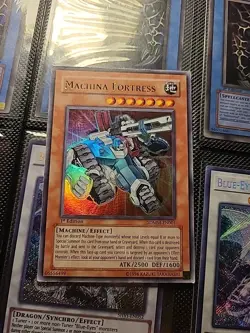 Yugioh Machina Fortress 1st Edition Ultra Rare SDMM-EN001 - Image 1