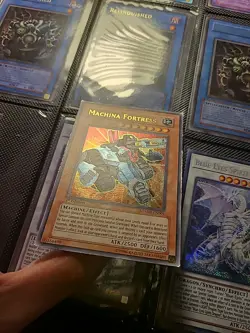 Yugioh Machina Fortress 1st Edition Ultra Rare SDMM-EN001 - Image 2