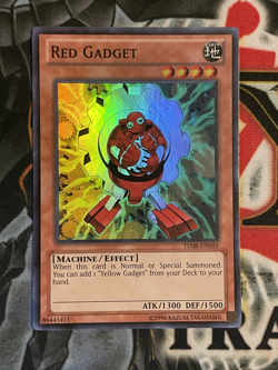 Yu-Gi-Oh! Card Red Gadget TU08-EN003 Super Rare NM - Image 1