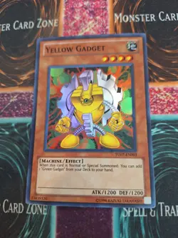 Yugioh Yellow Gadget TU07-EN003 Super Rare Unlimited Near Mint - Image 1