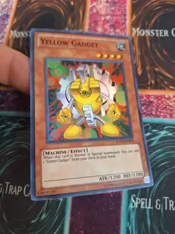 Yugioh Yellow Gadget TU07-EN003 Super Rare Unlimited Near Mint - Image 2