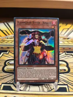 Yugioh Flammedler Ritter - Renaud Super Rare AMDE-DE038 - Image 1