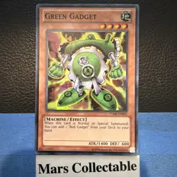Yu-Gi-Oh! Green Gadget TU08-EN002 Super Rare NM - Image 1