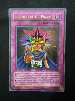 Yu-Gi-Oh! TCG Judgment of the Pharaoh JUMP-EN008 Ultra Rare Shonen Jump NM - Image 1