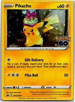 Pikachu - Promo SWSH: Sword & Shield Promo Cards SWSH234 NM Holo - Image 1