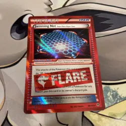 Pokemon TRAINER Card Jamming Net Phantom Forces 98/119 Holo Rare Team Flare MP - Image 3