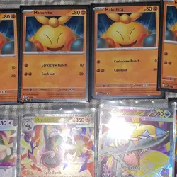 Pokemon TCG Card Lot Makuhita promos perfect order mega starmie, lot - Image 3