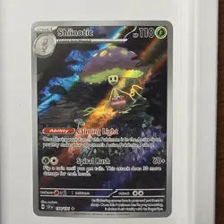 Pokemon Shiinotic 194/191 Sv08 Surging Sparks Illustration Rare Holo Card HP 110 - Image 1
