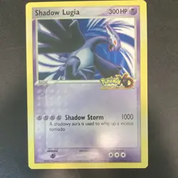 Pokemon TCG Shadow Lugia 300 HP Nintendo World Promo Jumbo Oversized Card - Image 1