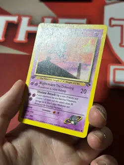 SABRINA'S HAUNTER 55/132 Gym Challenge 1st EDITION Pokemon TCG card LP - Image 2