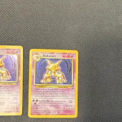 Pokemon TCG 3 card lot Alakazam Base Set/ Base Set2 - Image 4