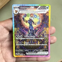 Pokemon Umbreon ex Special Illustration Rare Full Art Holo 161/131 EX 280HP Card - Image 5