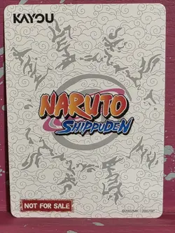 Kakashi Hatake PR Promo Card Naruto Kayou Series 2 (NRSA-PR-006) - Image 2