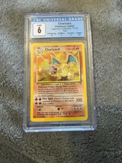 Pokemon TCG Charizard Holo Rare Card 3/110 Legendary Collection - Image 1