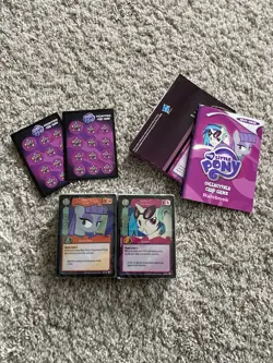 Lot Of 2 My Little Pony CCG Collectible Card Game Decks New Still sealed w Manua - Image 1