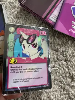 Lot Of 2 My Little Pony CCG Collectible Card Game Decks New Still sealed w Manua - Image 5