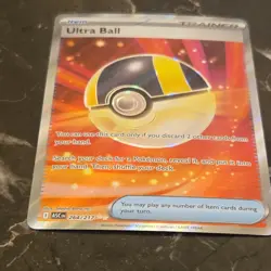 Pokemon TCG Ultra Ball Ascended Heroes 264/217 Full Art Ultra Rare Holo Card - Image 3