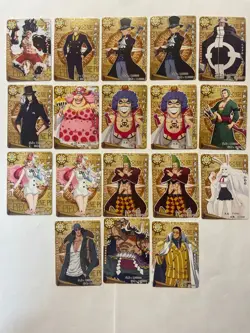 One Piece Anime Card Lot (19 Cards) Chinese Collectible set - Image 1