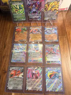 Lot of 12 Pokemon Full Art EX IR SIR Mega Promo Cards NM Vmax - Image 1