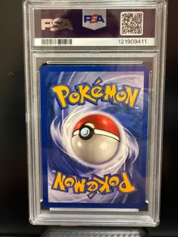 2000 Pokemon card game Dark Charizard 4/82 Team Rocket Holo PSA 9 MINT - Image 2