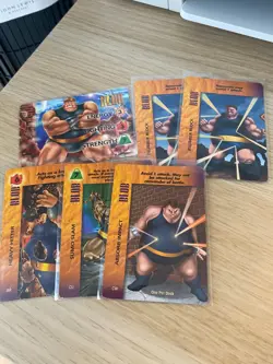 Marvel Overpower CCG Blob - 6 cards inc. character card - Image 1