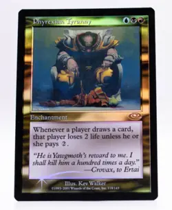 Phyrexian Tyranny Foil Planeshift 118/143 MTG LP - Image 2