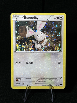 Pokemon Bunnelby 010/012 McDonald’s 2014 Holo Promo Card LP - Image 1